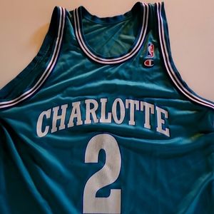 Charlotte Hornets vintage jersey.